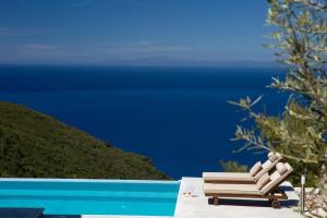 Seaview Lefkada Villa Villa Ianthi Stunning Infinity Pool Tsoukalades Lefkada Greece