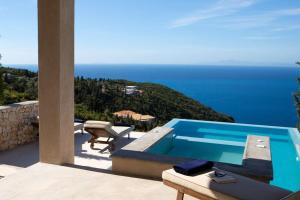 Seaview Lefkada Villa Villa Nefeli Stunning Infinity Pool Tsoukalades Lefkada Greece