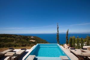 Seaview Lefkada Villa Villa Nefeli Stunning Infinity Pool Tsoukalades Lefkada Greece