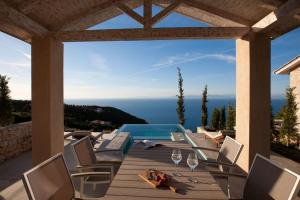 Seaview Lefkada Villa Villa Nefeli Stunning Infinity Pool Tsoukalades Lefkada Greece