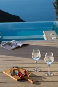 Seaview Lefkada Villa Villa Nefeli Stunning Infinity Pool Tsoukalades Lefkada Greece