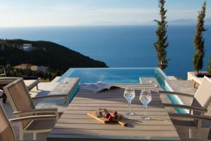 Seaview Lefkada Villa Villa Nefeli Stunning Infinity Pool Tsoukalades Lefkada Greece