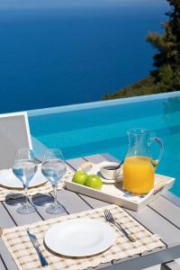 Seaview Lefkada Villa Villa Nefeli Stunning Infinity Pool Tsoukalades Lefkada Greece