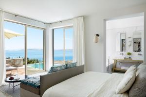 Excellent Halkidiki Villa Junior Pool Villa 1 1 Bedroom Stunning Sea Views Ouranoupoli Ammouliani Greece