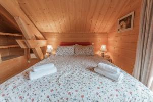 Chalets Chalet Hibou, large chalet with mountain views and close to slopes : photos des chambres