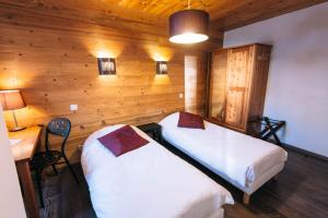 Hotels Chalet de Lanza : Chambre Lits Jumeaux