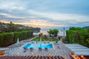 Avlaki Beachfront Villa Corfu Greece