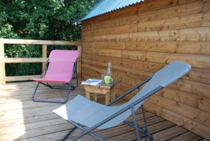 Tentes de luxe La Cabane Du Verger : photos des chambres