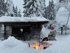 Ylämaja - with a stunning view
