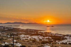Golden Sunset Paros Paros Greece
