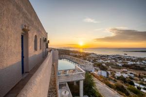 Golden Sunset Paros Paros Greece