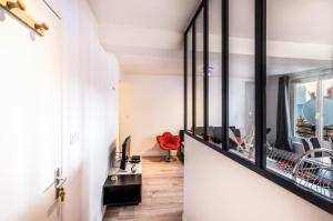 Appartements Appartement T3 tout equipe Quartier Coty Le Havre : photos des chambres