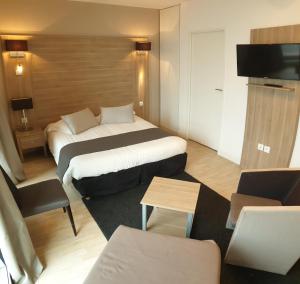 Appart'hotels Tulip Inn Lille Grand Stade Residence : Studio avec 1 Lit Double et 1 Lit Simple