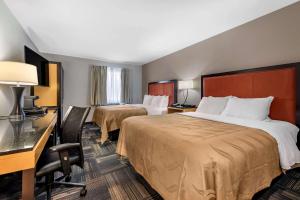 Standard Queen Room with Two Queen Beds - Non-Smoking room in Quality Inn & Suites Evansville Downtown