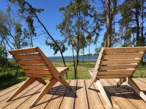 Secret Beach House off-grid, sauna and outdoor WC - Seira Secret Beach House off-grid, sauna and outdoor WC - Seira