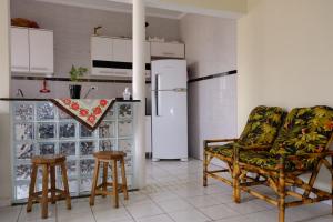 Apartamento na Ocian Mirim Wi-Fi Ar Condicionado Ambiente Familiar Ótima Localização 100 metros da praia