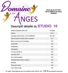 Appart'hotels Domaine des Anges : photos des chambres