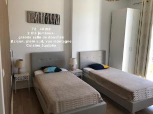 Apartment with Balcony room in Domaine des Anges