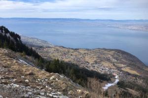Studio agréable et cosy avec vue sur les Mémises