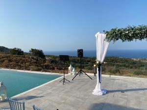 Eva Villas East, with infinity pool & and panoramic sea view Rethymno Greece