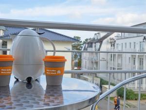 Residenz BEL VITAL in Binz - WG28 mit kleinem Meerblick und Balkon