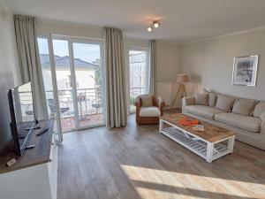 Residenz BEL VITAL in Binz - WG28 mit kleinem Meerblick und Balkon