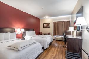 Premium Room with Two Double Beds Smoke Free (Upgraded Bedding & Snack) room in Red Roof Inn PLUS+ El Paso East