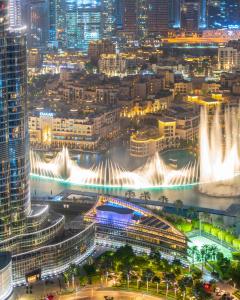 FIRST CLASS 3BR with full BURJ KHALIFA and FOUNTAIN VIEW