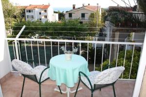 Apartment in Brela with sea view, balcony, air conditioning, WiFi (4962-1) 