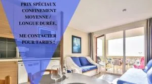 Appartement l'Archipel - Vue mer exceptionnelle et bassins aquatiques du 29 avril au 15 sept - Saint-Hilaire-la-Forêt