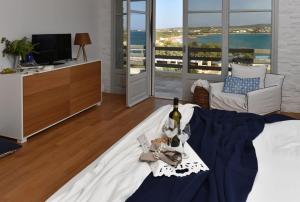 Elegant Paros Villa Superior Villa Sea Views Stunning Property Santa Maria Paros Greece