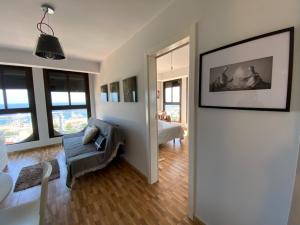 Vacacional conceptual vistas mar y centro