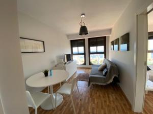 Vacacional conceptual vistas mar y centro