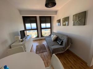 Vacacional conceptual vistas mar y centro