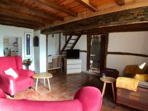 Maisons de vacances gite Aux Petits Bonheurs 4 pers in the countryside : photos des chambres