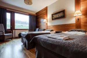 Standard Twin Room with Spa and Gym Access  room in Lapland Hotels Saaga
