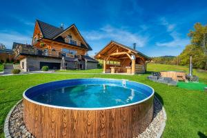 Domek w górach DeLuxe sauna,jacuzzi,basen,hot tub-Nowy Targ blisko Białka ,Zakopane