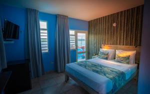 Deluxe Double Room with Balcony and Sea View room in El Navegante de Culebra