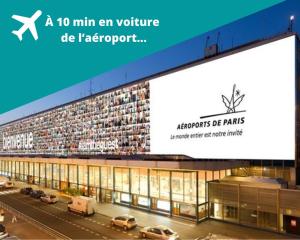 Appartements AeroHome - Appart Confort - Aeroport d Orly a proximite - Parking : photos des chambres