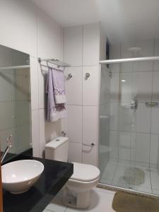 Apartamento quarto e sala com varanda no ILOA Residence a 10 Km da Praia do Frances e 12 Km da Praia do Gunga