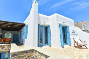 Panoramic Sea View Villa Saint Anna Myconos Greece