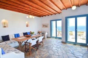 Panoramic Sea View Villa Saint Anna Myconos Greece