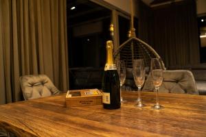 Ekskluzywny Apartament z prywatną sauną Jodłowa 12 widok na Skrzyczne