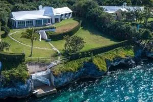 Sound Winds private oceanfront estate with private tennis court & swim dock Property overview - Saint George