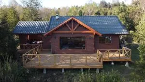 Cabaña Caburgua Hermosa vista al Volcán, Senderos del Bosque - Pichare