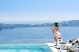 Mythical Blue Luxury Suites Santorini Greece