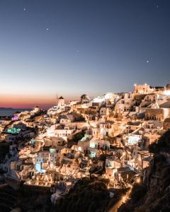 Pezoules of Oia Santorini Greece