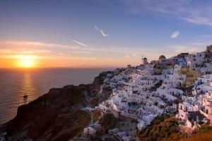 Pezoules of Oia Santorini Greece