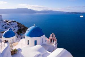 Pezoules of Oia Santorini Greece