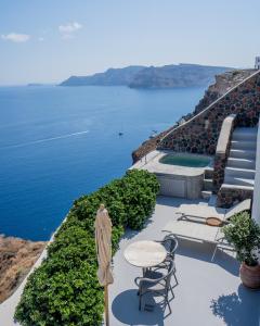 Pezoules of Oia Santorini Greece